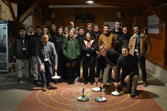 Das Stockschießen für die Studierenden war eines der Highlights. Foto: © MUL/ISFK Figure_9